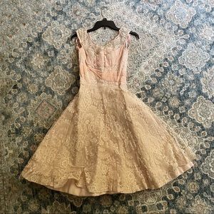 Light pink vintage dress
